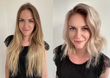 Из Air в Total blonde (Мира Чербаева)