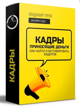 Кадры, приносящие деньги: как найти и мотивировать лидеров (Владимир Туров)