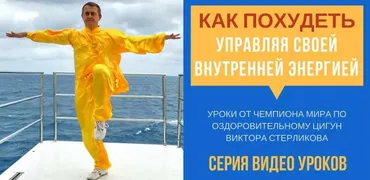 Оздоровительный Цигун. Как похудеть управляя внутренней энергией (Виктор Стерликов)