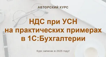 [учетбеззабот.рф] НДС при УСН на практических примерах в 1С:Бухгалтерии (Ольга Шулова, Валентина Власенко)
