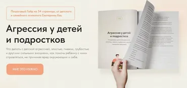 Гайд «Агрессия у детей и подростков» (Екатерина Кес)