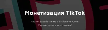 Монетизация TikTok. Пакет «Для бизнеса» (Матвей Северянин)