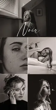Шикарные ч/б пресеты. Noir B&W Preset Pack (Kai Boettcher)