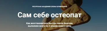 Сам себе остеопат. Как восстановиться быстро после болезни (Елена Шумилова)