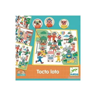 Настольная игра лото Tocto loto «Найди и объясни» 3+ (Djeco)