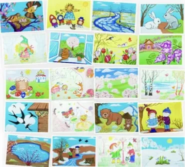 Рисование для детей. Рисуем весну [Skillberry]