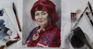 Акварельные портреты (Анна Иванова)