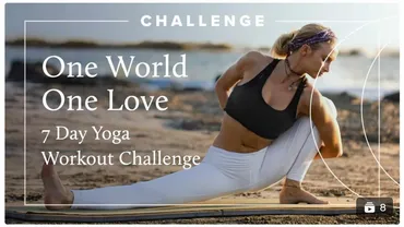 Boho Beautiful Official. Challenges. One World One Love - 7 Day Yoga Workout Challenge (bohobeautiful)