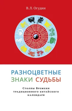 Разноцветные знаки судьбы. Столпы Времени традиционного китайского календаря (Валентин Огудин)
