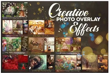 [Creativemarket] 10 удивительных наборов фотоналожений - более 550 оверлеев