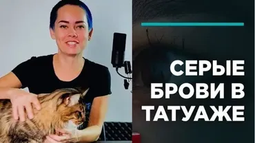 Серые брови в татуаже (Елена Нечаева)