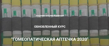 Гомеопатическая аптека 2020 (Наталья Радомская)