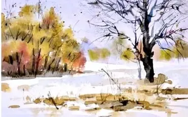 Деревья поздней осени (Марина Трушникова)