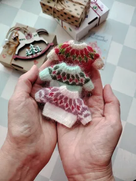 Свитерок лопапейса для обитсу11 ob11 (Юлия Водопьянова)