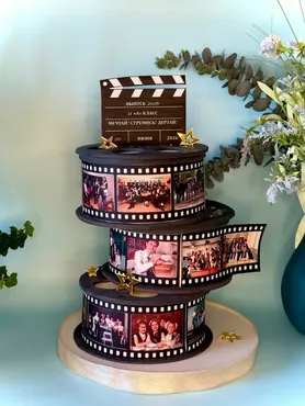 [anastasiya_bakery] Видеоурок «Торт фотолента» (Анастасия Политыкина)