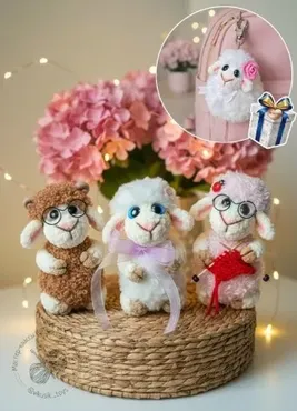 [Vikusik_toys_МК] Талисманы. Бараши и Бяши (Виктория Кравченко)
