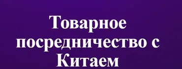[TutorPlace] Товарное посредничество с Китаем (Василий Мельников)