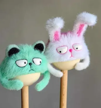[BambinoDolls] Шапочки кот и зайчик