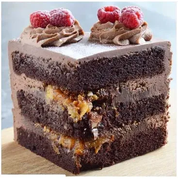 Технологическая карта торт «Трюфельный с персиком» (selfsweets_spb)