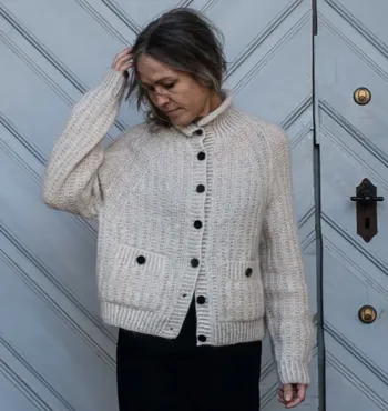 Жакет Ribbed Raglan (Энн Венцель)