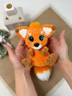 [Zheltova_toys] Лисёнок (Светлана Желтова)