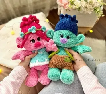 [teddy_knitted] Тролли (Дарья Киселёва)