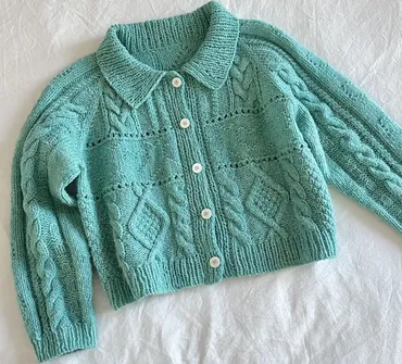 Кардиган Love & Peace Cardigan (berryknitting)