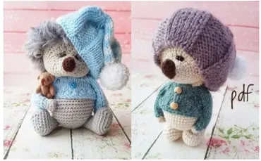[Вязание] МК Игрушка вязаный Ёжик (Ольга Курченко)
