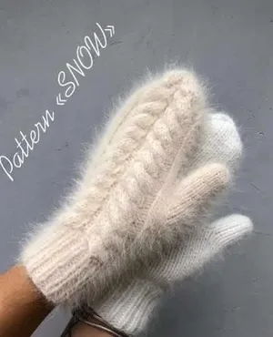 Варежки «Snow» (street.hats.repeat)