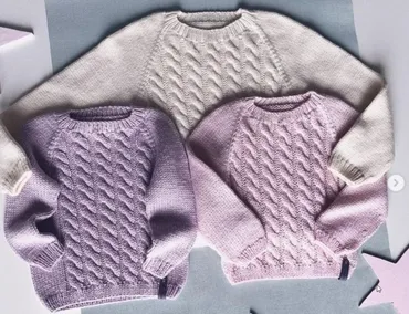 [Вязание] Детский свитер «Marshmallow sweater» (lublu.knit)