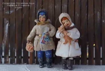 [Ватная игрушка] Детки коллеции счастье  (Наталья Привалова)