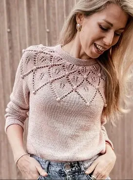 [wool.style] Джемпер «Лотос» (Екатерина Степанова)