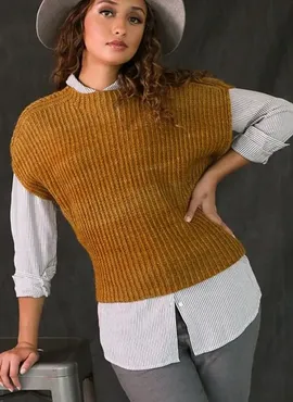 Топ Stalagnate Top (Zanete Knits)