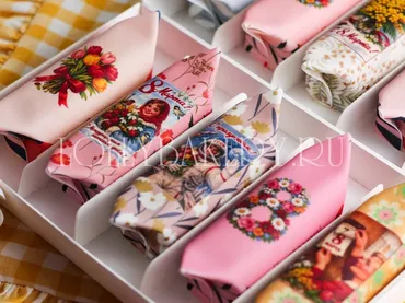 [Lolly_bakery] Макет оберток для конфет. Коллекция 8 марта (Ольга Вьюгина)