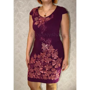 Дизайн Цветочная изморозь [Embroideryshop]