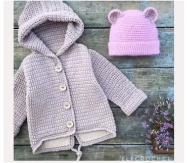 Кардиган на подкладке (Elf Crochet)