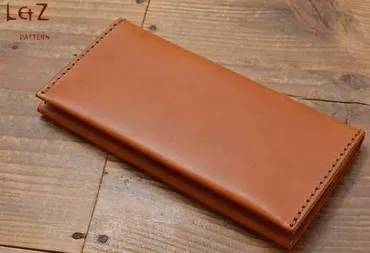 [LetZ pattern] Кожаный длинный бумажник, модель CCD-08