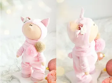 [ulitka_decor] «Свинка» кукла (Ульяна Костецкая)