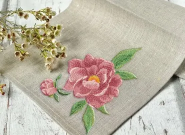 [Embroidery-school] Художественная вышивка цветы в Embird Studio