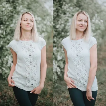 [Вязание]  Топ/Джемпер Tulip (avgustina_knit)
