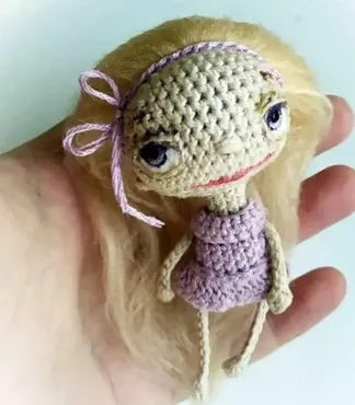 [malupasy brooch] Куколка Кроха (Марина Филиппова)