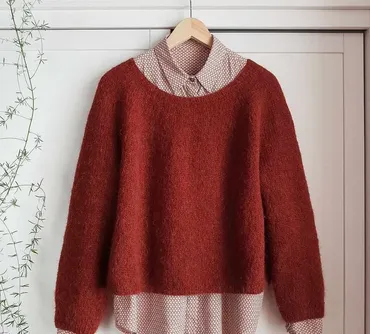 [Вязание] Доминиканский джемпер (efgesha_knits)