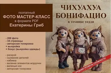 Фото мастер-класс Чихуахуа Бонифацио (Екатерина Гриб)