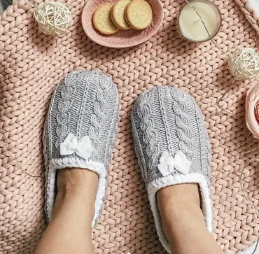 Тапочки Toffee (bonito_knits_)