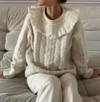 [Maleevaknits] Винтажный свитер (Дарья Баруздина)