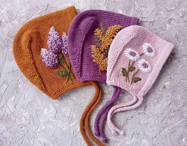[Вязание] Чепчик «Flower dreams» (lovalis.knit)