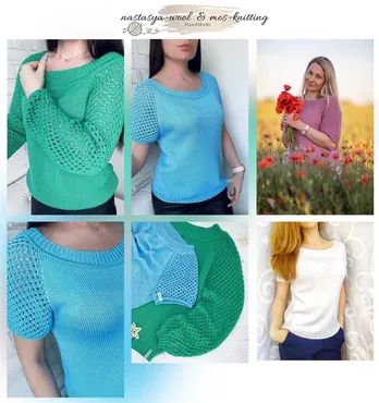 [Вязание] Топ - Джемпер «Mos_style_set» (mos_knitting)