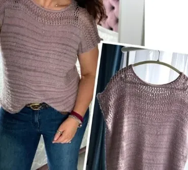 [Вязание] Топ «Sunrise» (miroshka_knitwear)