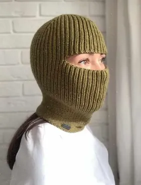 [Вязание] Балаклава «QR balaclava» (Светлана Селиванова)