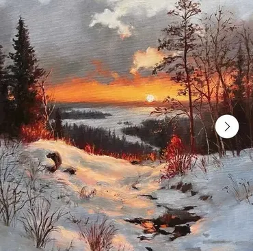 На заре (Полина Сахарова)